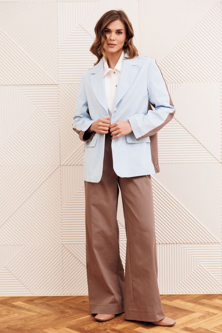 Костюм GIZART арт. 5368 голубой, капучино