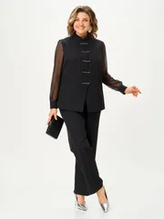 Suit Vilena-fashion #1208 chernyj