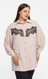 Блузка Avila 1013 пудровый