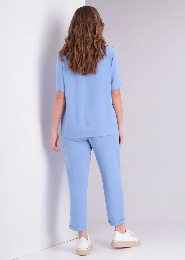 Garnitur Vilena-fashion #804 goluboj