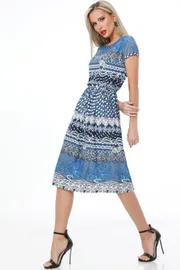 Sukienka DS Trend #P-4629 (Leto v gorode, print)