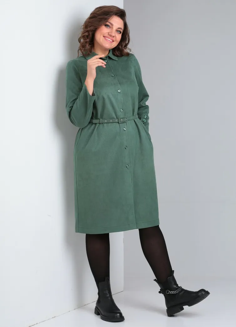 Sukienka Vilena-fashion #864 zelenyj