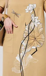 Платье Galean Style 963 песочный