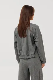 Бомбер V&N fashion арт. 1206_серый