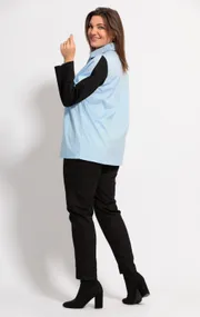 Блуза BegiModa арт. 4056 голубой