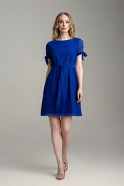 Dress MARIKA #423 sinij
