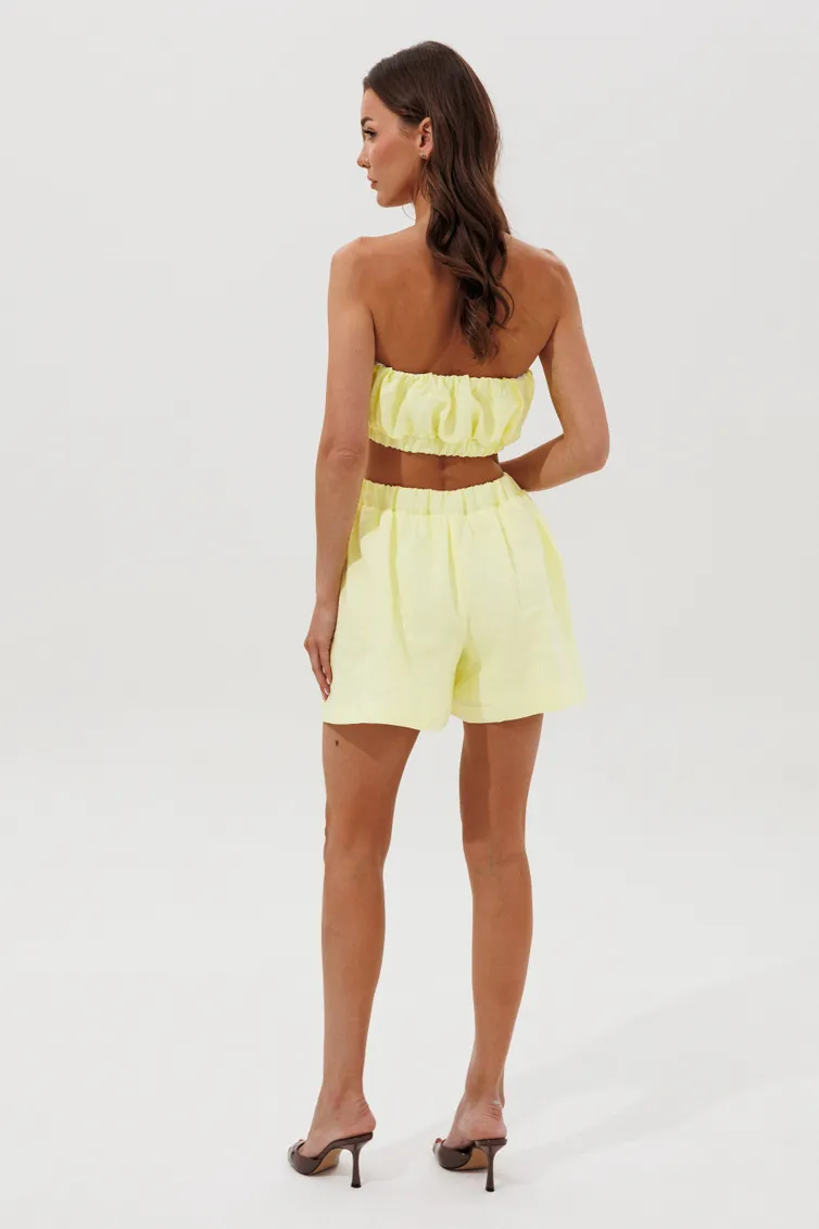 Garnitury damskie V&N fashion #1166_zhyoltyj