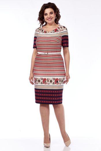 1035 орнамент бордо