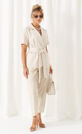 Set Beautiful & Free 6446 bezhevyj + pesochnaya poloska