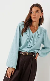 Blouson Люше 4441 biryuza