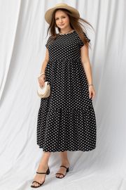 Dress TOOK A LOOK & Angelika #A-356 gorox na chernom