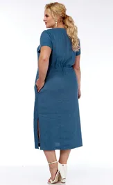 Dress LadyThreeStars 2483 sinij