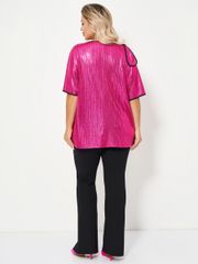 Tunic DORA plus #0184-5 malinovo-rozovyj