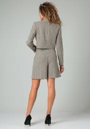 Garnitur Vilena-fashion #844 bezhevaya gusinaya lapka