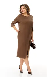 Sukienka Michel Chic 2190/1 bronzovyj tvid
