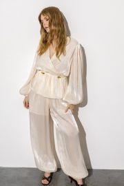 Блуза Pirs арт. 6736 кремовый