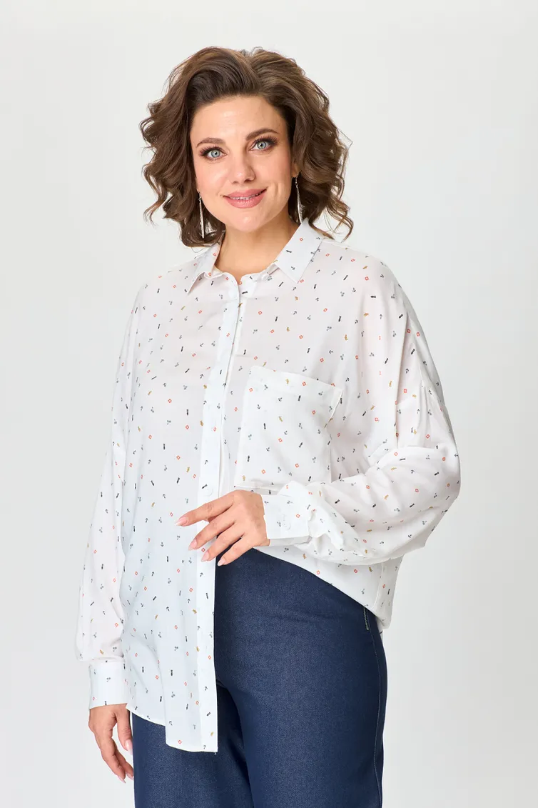 Блузка Michel Chic арт. 769/1 белый