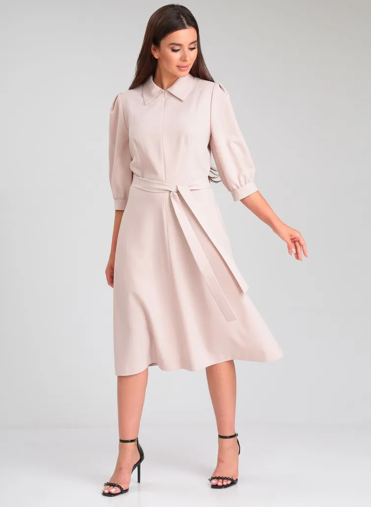 Платье Vilena-fashion арт. 905 кремовый