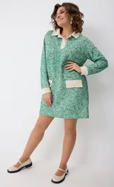 Платье BegiModa 1061 малахит