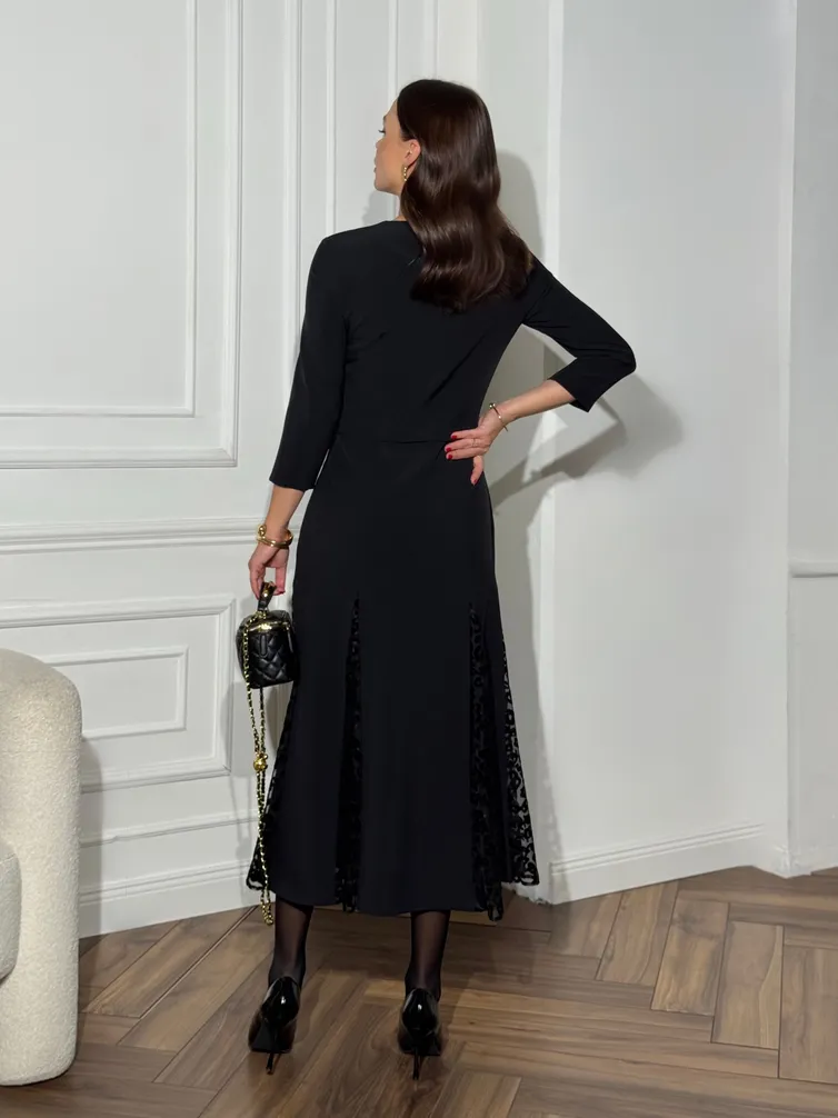 Платье Dilana Vip арт. 2125 черн