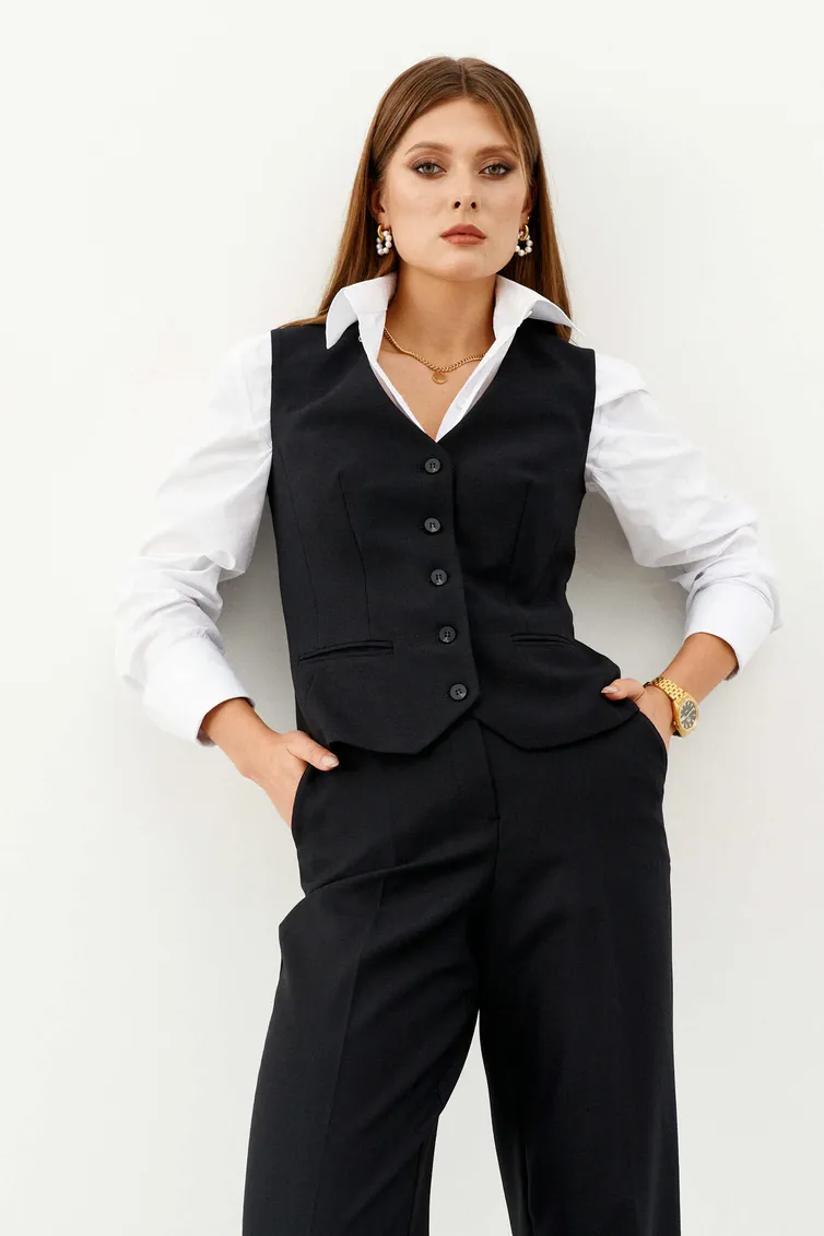 Жилет Ketty арт. K-02237 черный
