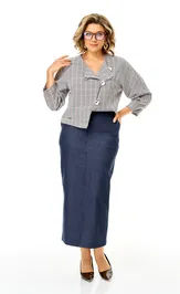 Garnitur Michel Chic 1422/2 korolevskij indigo