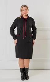 Платье NOVITA 1463 черный