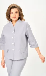 Костюм Vilena-fashion 1159 серый