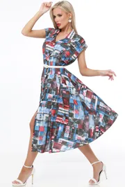 Dress DS Trend #P-4632 (Vdoxnovlyayushhaya istoriya, print)