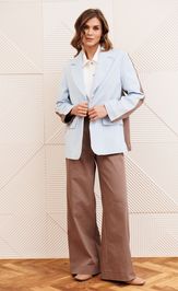 Костюм GIZART 5368 голубой, капучино