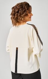 Блузка Rumoda 2274 дл.р молочный