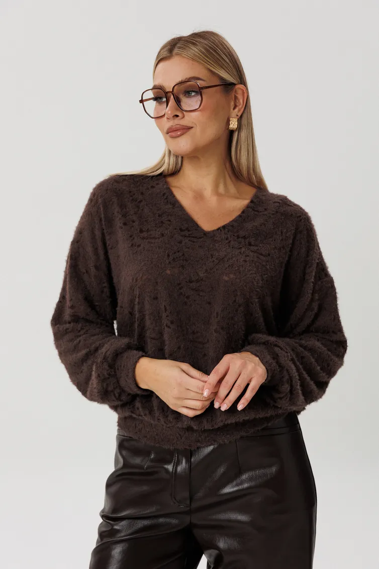 Джемпер Verita moda арт. Н-2495.1 шоколад