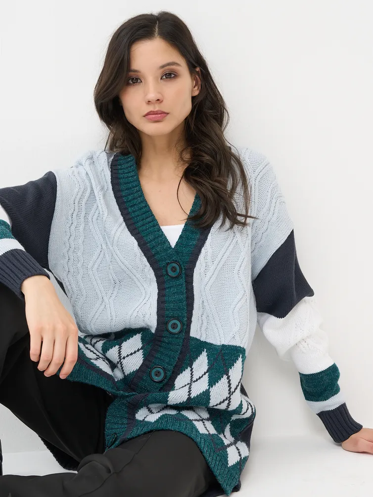 Sweter Newvay #5232-1748 ajvazovskij/t.dzhins/osennee nebo/bel