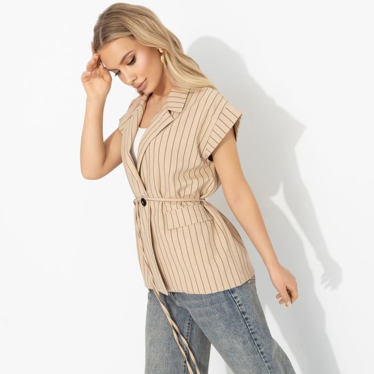 Жилет CHARUTTI арт. Слишком модно (латте)