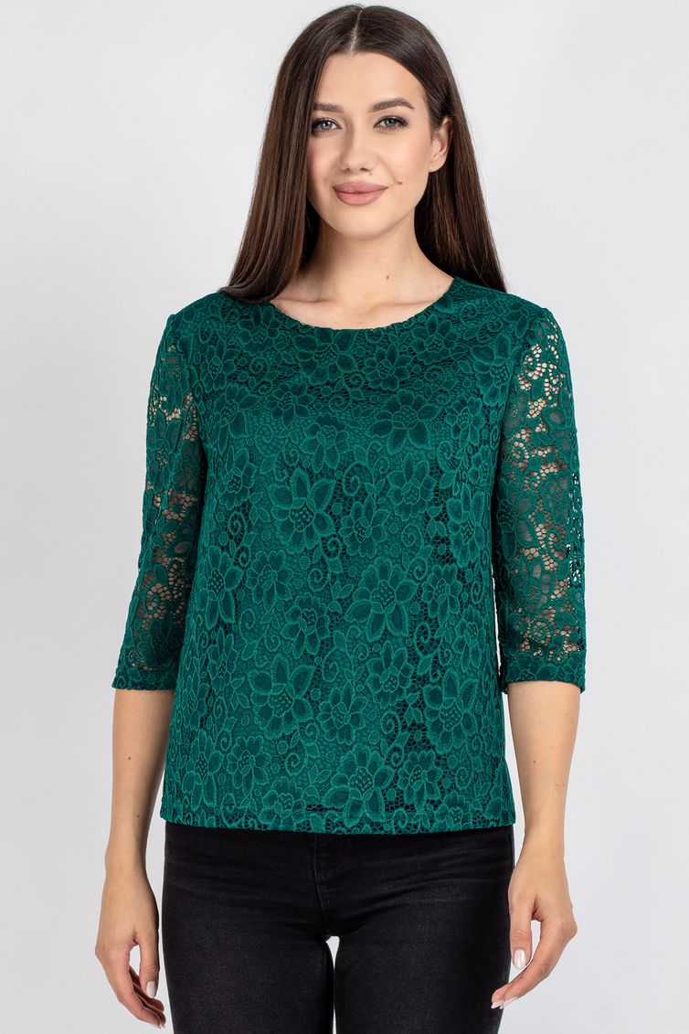 Blouse VIZAVI #704 izumrud