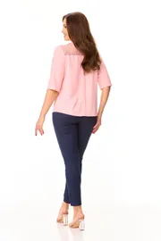 Bluzka Abbi #4039 rozovyj