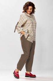 Комплект Milora арт. 1438 клетка + шоколад