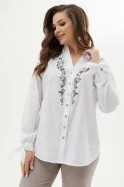 Bluzka MALI #623-044 belyj