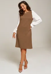 Платье Alta Moda арт. 1016-3 коричневый