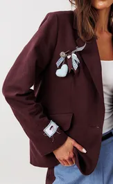 Żakiet Buter New 3352 vinnyj