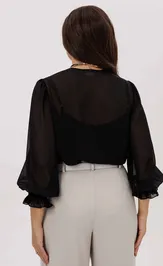 Bluzka MiSlana 1192 chernyj