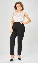 Garnitur Anastasia MAK 1315 chernyj+molochnyj