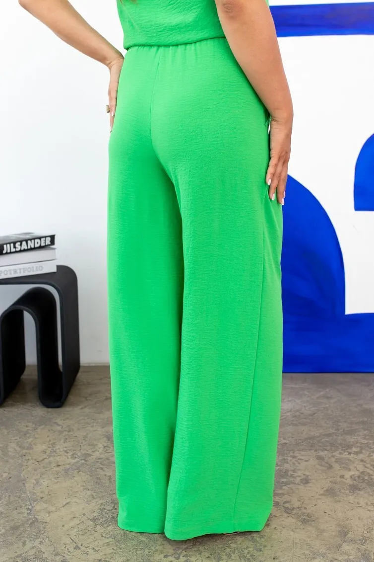 Trousers TOOK A LOOK & Angelika #AB-013k zelenoe yabloko