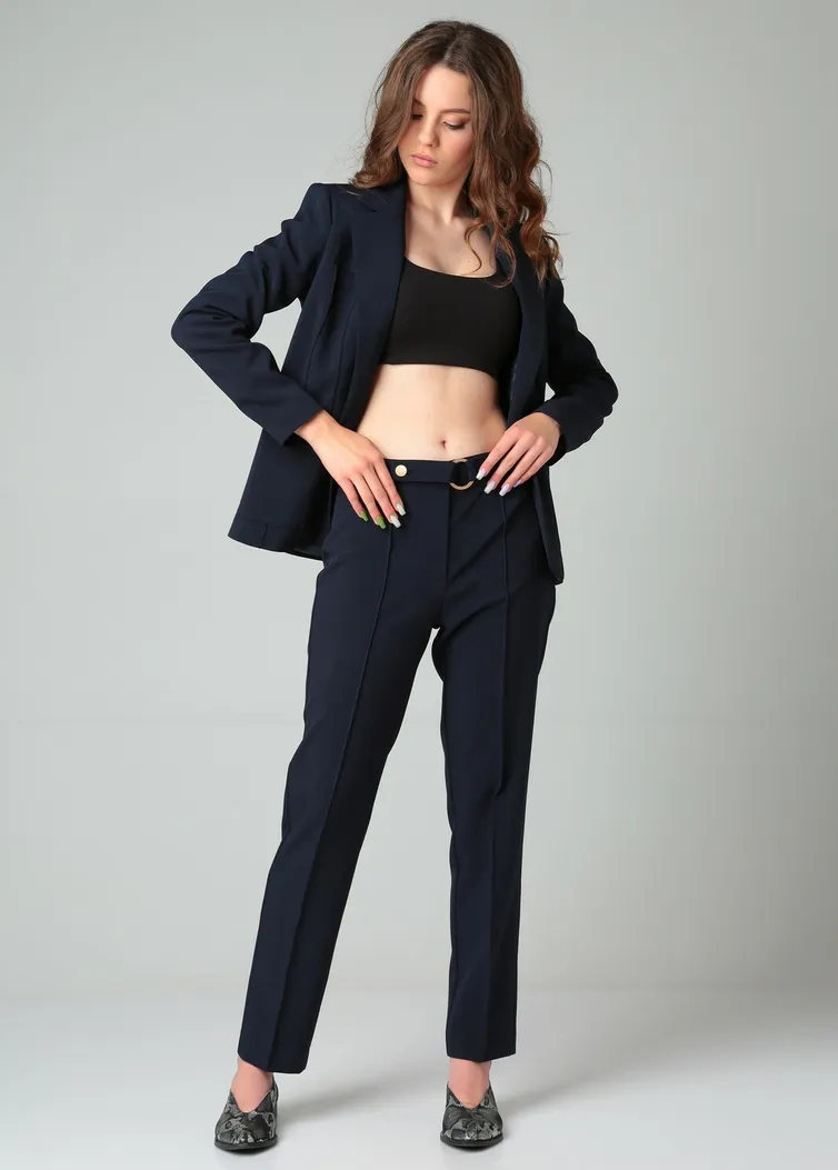 Garnitur Vilena-fashion #824 temno-sinij