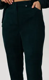 Брюки Anelli Laurel 1747 Зеленый корд