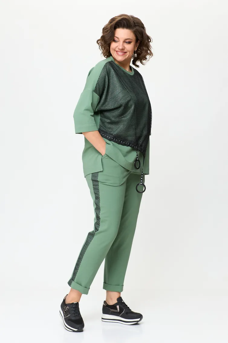 Garnitur Michel Chic #1329/1 nefrit