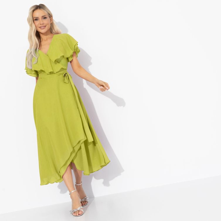 Платье CHARUTTI арт. Счастье влюбленности (салатовое, нью)