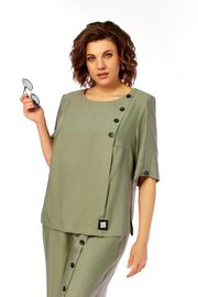 Костюм Ольга Стиль арт. С1022 хаки