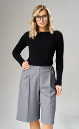 Trousers Ava fashion M-241 seryj
