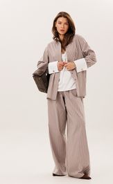 Блузка DILIA 6008 коричневый